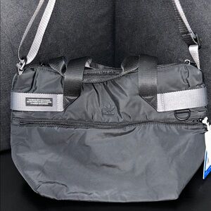 Adidas puffer shopper tote